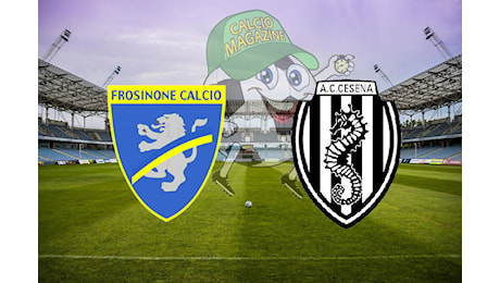 Frosinone-Cesena 3-2: diretta live e risultato finale | Serie B