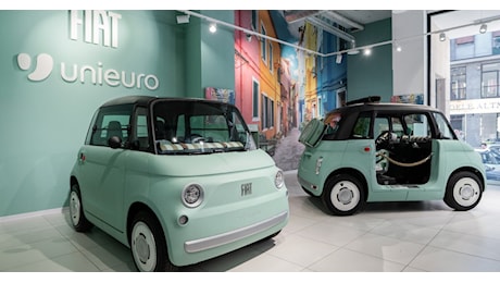 Fiat e Unieuro insieme per promuovere la mobilità sostenibile urbana con Topolino