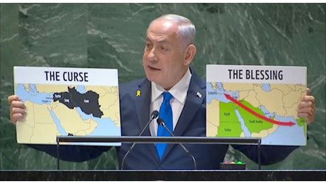 Il surreale discorso di Netanyahu dentro la “palude antisemita” dell’ONU