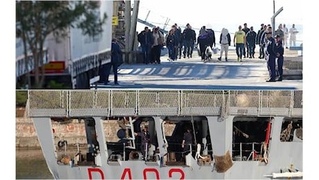 Migranti, arrivata nella notte a Brindisi la nave dall’Albania con 7 persone a bordo