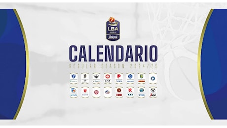 Calendario Serie A 2024/2025: il Napoli Basket debutta il 29 settembre a Pistoia! Tutte le date delle partite