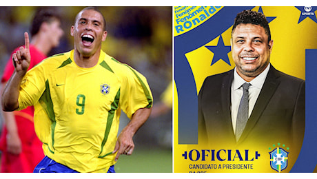 Ora è ufficiale: Ronaldo il Fenomeno si candida per la federcalcio brasiliana. Il suo messaggio