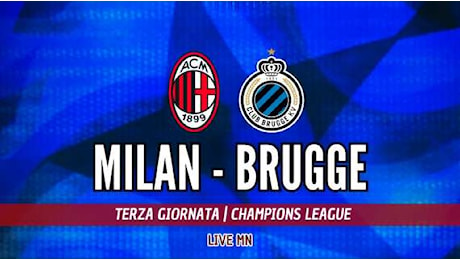 Milan-Brugge (3-1): Camarda segna, San Siro esplode... ma il Var annulla per fuorigioco