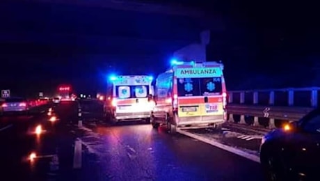 Un morto e due feriti gravi: schianto nella notte in autostrada a Gallarate