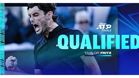 Fritz qualificato per le ATP Finals