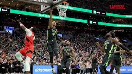 Nba: Boston supera Toronto, vittoria Lakers su New Orleans