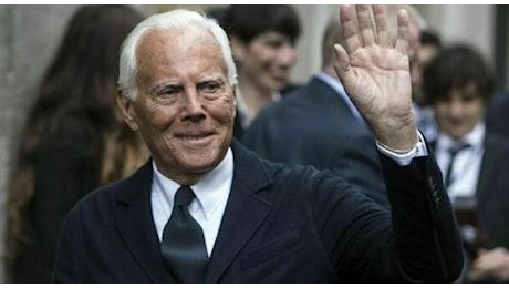 Giorgio Armani: «Da bambino rischiai di perdere la vista. Il mio compagno Sergio morì a 40 anni, fu un dolore fortissimo. I figli? Adoro la bimba di un mio dipendente»