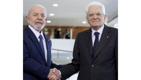 Italia - Brasile, Mattarella Ottimo andamento relazioni bilaterali