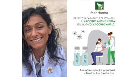 Federfarma Brindisi 'La vaccinazione antinfluenzale e anti Covid arriva nelle farmacie'