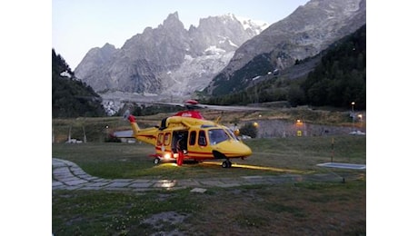 Quattro alpinisti morti sul massiccio del Monte Bianco