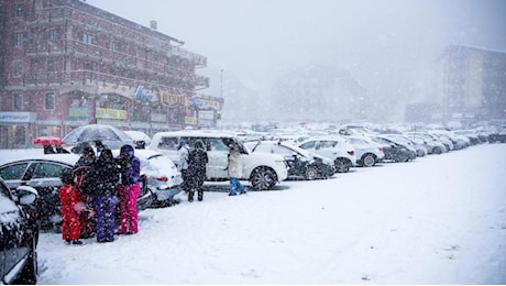 Dove nevica fino a bassa quota oggi e domani (con il freddo artico sull'Italia)