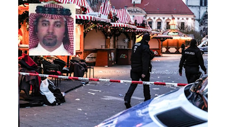 Attentato a Magdeburgo: killer segnalato quattro volte dall’Arabia, ma per la polizia non era un pericolo concreto