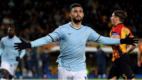 Serie A: Lecce-Lazio 1-2, Baroni riparte con Castellanos e Marusic