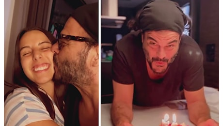Francesco Renga compie 56 anni, il gesto dei figli gli scalda il cuore: Jolanda e Leonardo gli regalano una piccola torta con candeline