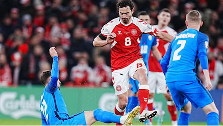 Danimarca seconda e Slovenia terza per lo scontro diretto nelle qualificazioni a Euro 2024