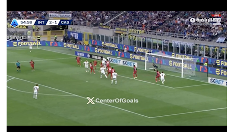 Gol Bisseck, arriva il tris in Inter Cagliari. Il tedesco sigla la terza rete – VIDEO