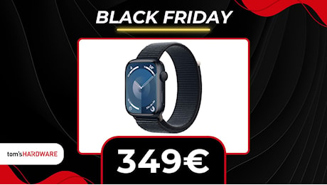 Black Friday anche per Apple! Watch Series 9 sotto i 350€ su Amazon