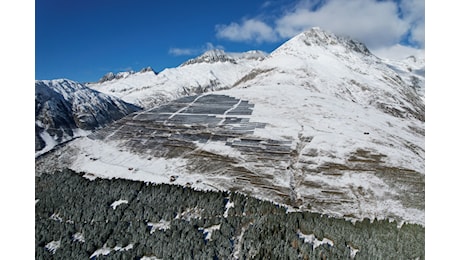 Al via la costruzione del primo grande parco solare sulle Alpi svizzere