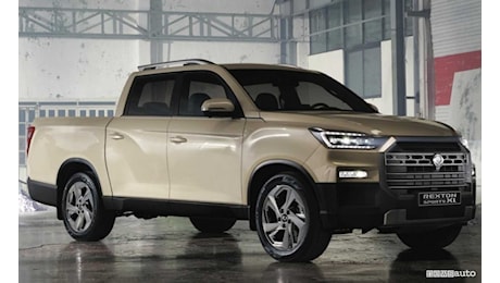 KGM Rexton pick-up, dimensioni, prezzo e caratteristiche