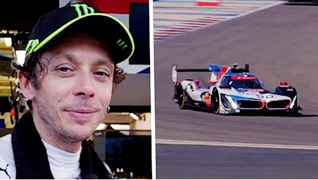 Valentino Rossi ha guidato per la prima volta una Hypercar e quel che ha fatto ha strabiliato tutti