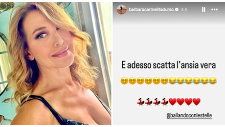 Barbara D'Urso si prepara per Ballando con le Stelle: «Adesso scatta l'ansia vera»