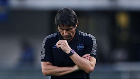 Napoli fuori dalla nuova Champions, Conte risponde con una doppia seduta