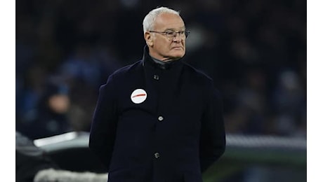 Napoli Roma, Ranieri: 'Avanti così, dobbiamo lavorare e reagire. Dybala? Penso stia bene'. Video