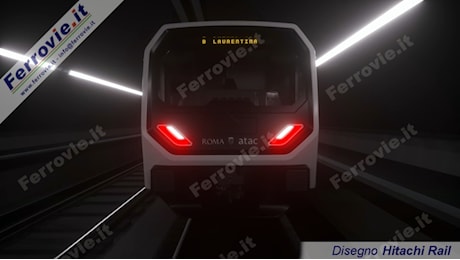 Hitachi Rail, presentati i nuovi treni per la Metro A, B e B1 di Roma Capitale