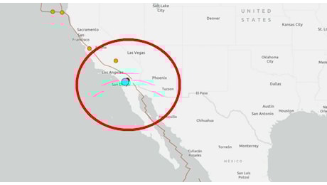 Terremoto in California, scossa di magnitudo 5.2 a San Diego: il sisma avvertito anche a Los Angeles