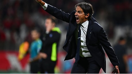 Simone Inzaghi: Inter, ci è mancato l'ultimo passaggio, ma mi tengo la reazione dopo il gol subito. Siamo dispiaciuti