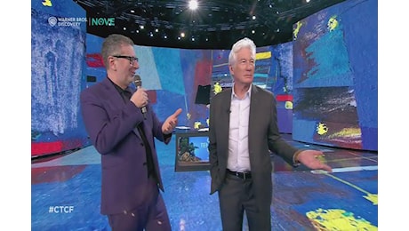 Richard Gere a Che tempo che fa: “Sognavo di essere italiano” – Video