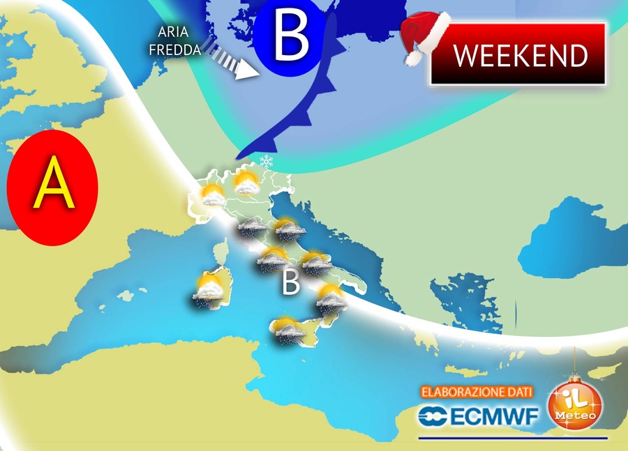 Meteo: Weekend, Impulso Freddo Con Pioggia E Neve, Le Regioni A Rischio ...