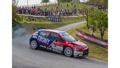 Andrea Crugnola implacabile in Piemonte: prima vittoria del varesino nel CIAR 2025