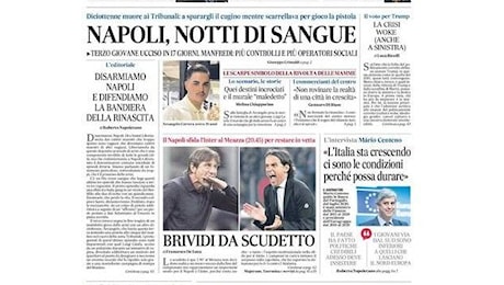 RASSEGNA - Il Mattino: Brividi da Scudetto! Il Napoli sfida l'Inter per restare in vetta