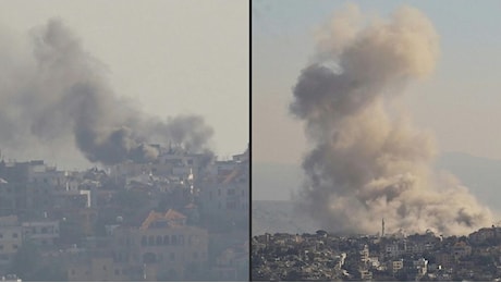 Attacchi aerei di Israele in Libano