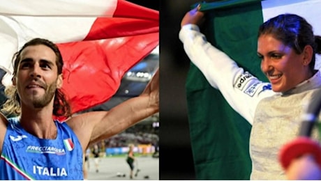 Errigo e Tamberi, chi sono i portabandiera dell'Italia alle Olimpiadi