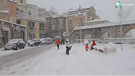 NEVE sotto i 1.000m SABATO su 5 regioni, ecco quali