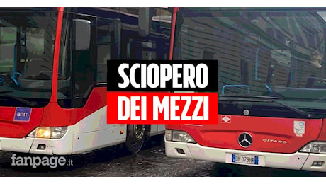 Sciopero a Napoli il 20 settembre 2024, a rischio bus, metro e funicolari: gli orari garantiti Anm e Eav