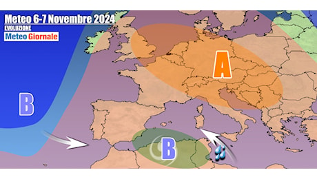 Meteo 7 Giorni: arriva qualche pioggia in settimana, le novità