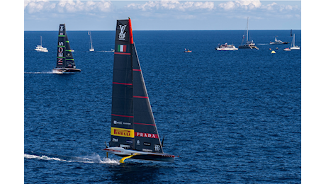 America’s Cup: Live, il poco vento salva Luna Rossa, con Britannia è ancora 1-1 (video interviste)