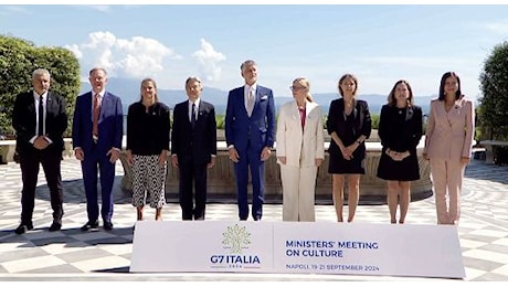 G7 Cultura: dichiarazione finale tra tutela, IA e crisi ambientale