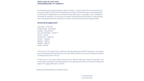Quando giochiamo col Genoa? Dipende (da noi)