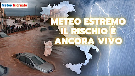 Meteo estremo: il rischio è forte anche a Novembre