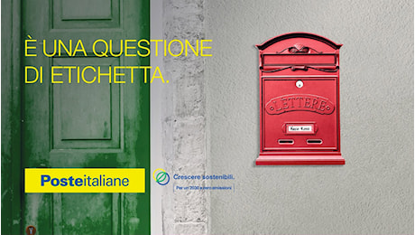 Da Poste Italiane il progetto “Etichetta la cassetta”