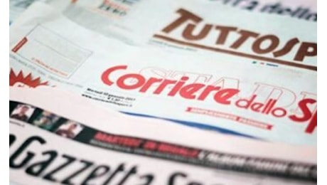 Prime pagine quotidiani sportivi – 9 maggio 2025