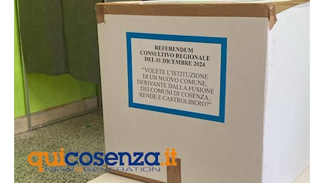 Referendum Città Unica, urne chiuse: alle 21 l'ultimo dato sull'affluenza che si attesta al 26%