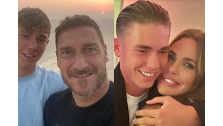 Totti-Blasi, svolta nella separazione: il figlio Cristian decisivo, mentre i genitori fanno pace