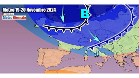 Meteo 7 Giorni: da domenica cambia e poi arrivano pioggia, freddo, neve