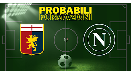 Genoa-Napoli, le probabili formazioni: Neres titolare. Scelto il sostituto di Buongiorno