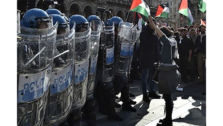 M.O., manifestazione per la Palestina a Roma: 1.600 controllati